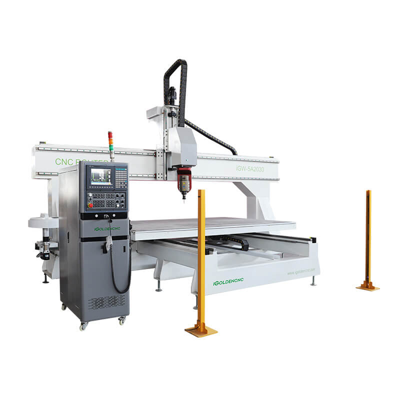 Left view of the CNC Router