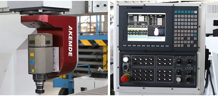 CNC Router Machine Wood controller and spindle