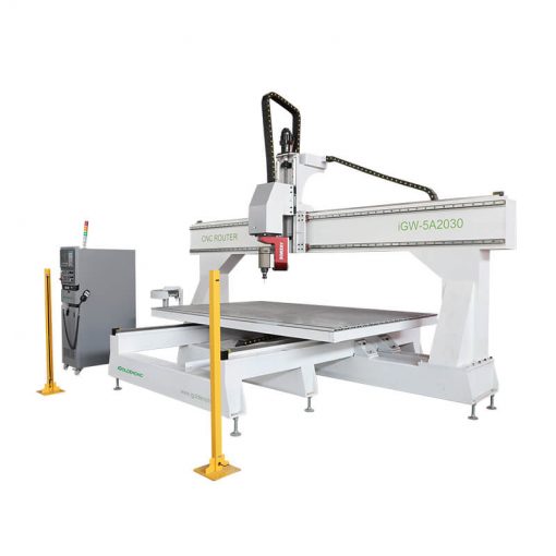 IGW-5AM Gantry Moving 5 Axis Cnc Router